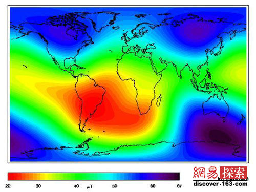 地球核心的流體部分對地球磁場的影響 地球核心的流體部分對地球磁場的影響