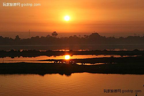 尼羅河風景 尼羅河風景