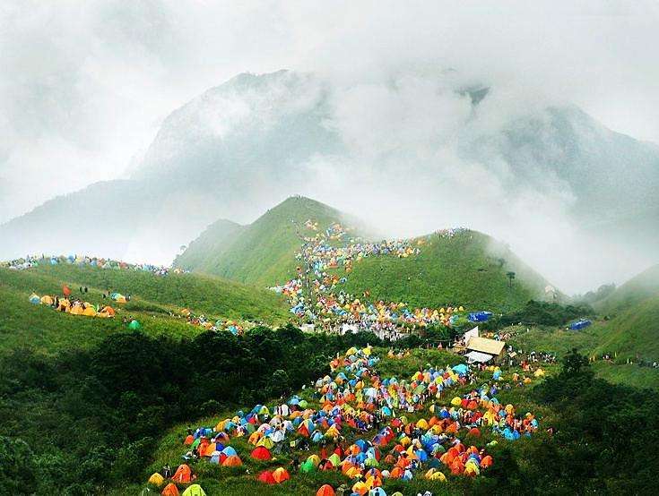 武功山 武功山