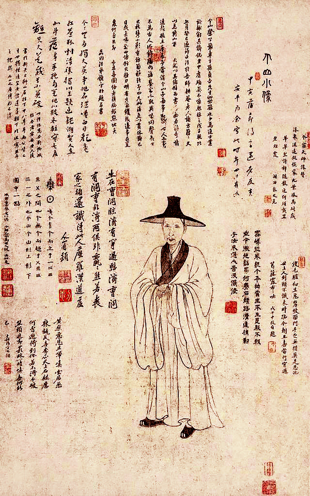 八大山人畫像