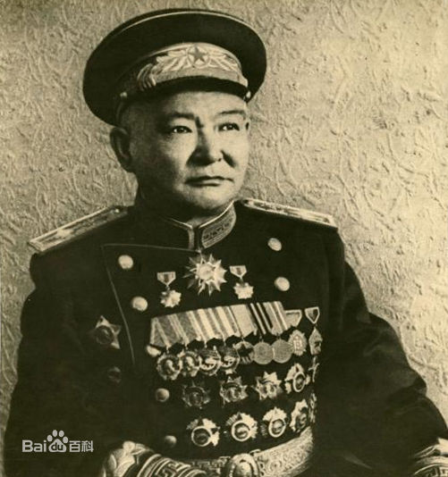 蒙古人民共和國第一人領導人霍爾洛·喬巴山 蒙古人民共和國第一人領導人霍爾洛·喬巴山