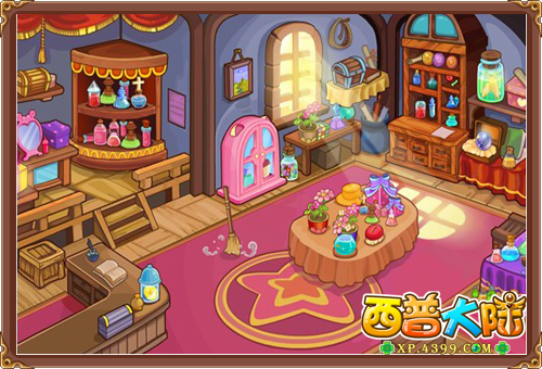 西普大陸場景之道具店 西普大陸場景之道具店