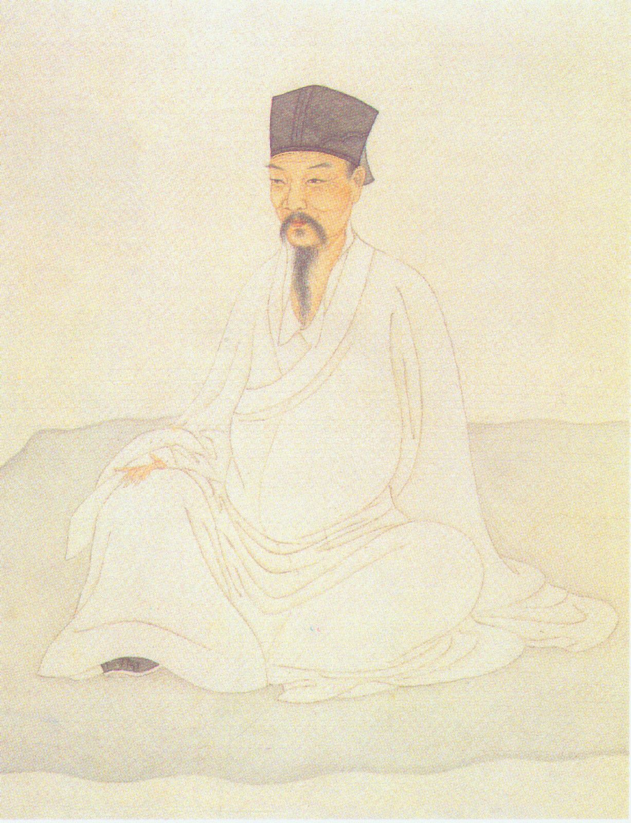 米芾彩像
