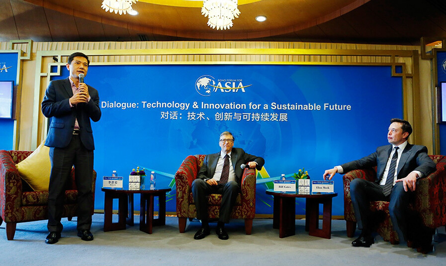 李彥宏、比爾·蓋茨和馬斯克對話技術圖片 李彥宏、比爾·蓋茨和馬斯克對話技術圖片