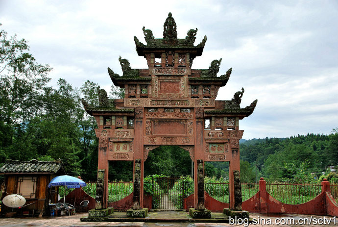 上里古鎮石牌坊 上里古鎮石牌坊