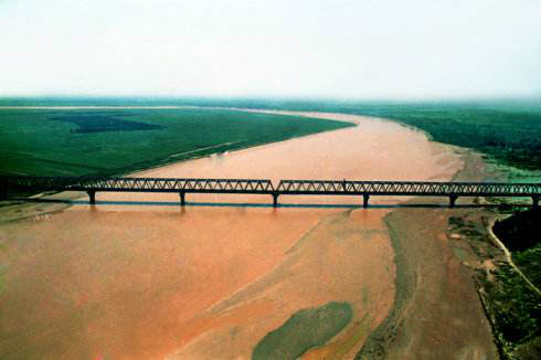 京九鐵路孫口黃河特大橋 京九鐵路孫口黃河特大橋