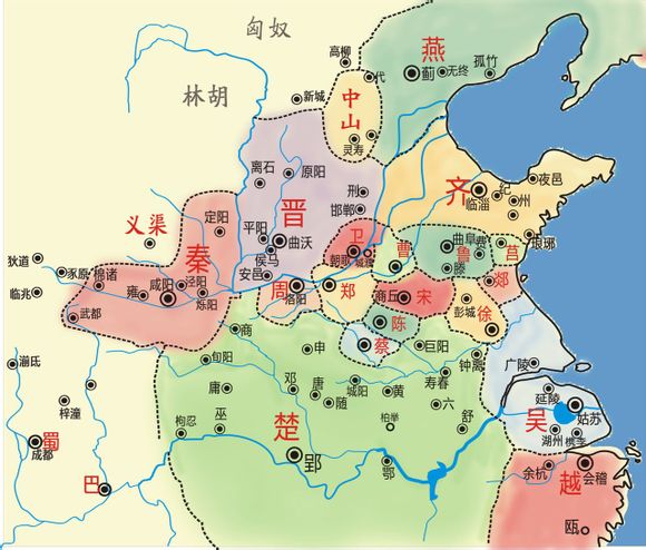 春秋形勢