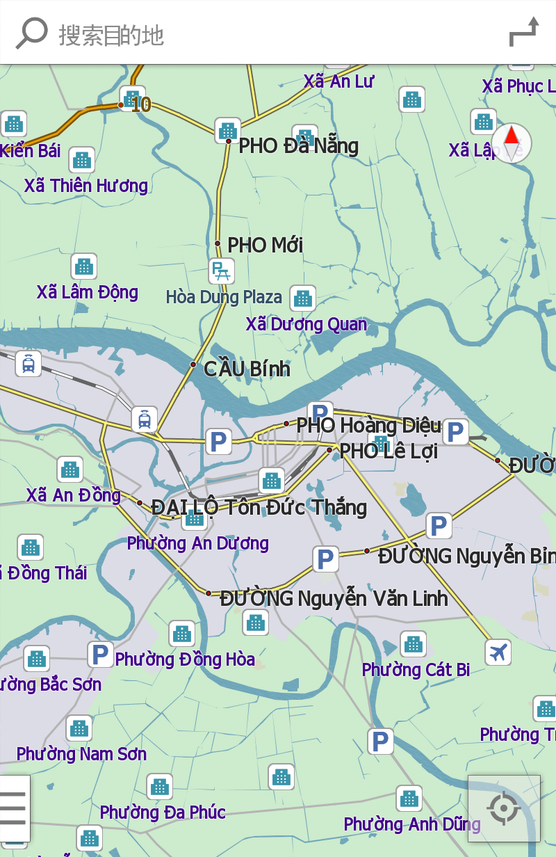 海防市城市交通圖-最新erlinyou版 海防市城市交通圖-最新erlinyou版