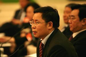 王文京在開人大會 王文京在開人大會