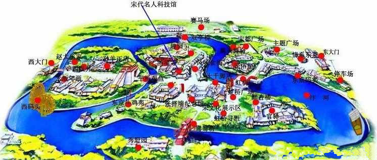 景區遊覽圖 景區遊覽圖
