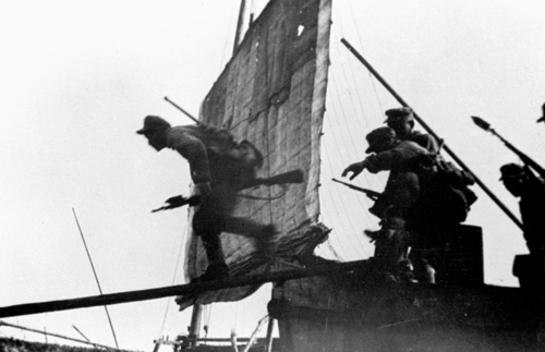 渡江戰役解放軍渡過長江 渡江戰役解放軍渡過長江