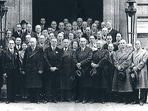 iso建立組織者,1946, 倫敦 iso建立組織者,1946, 倫敦