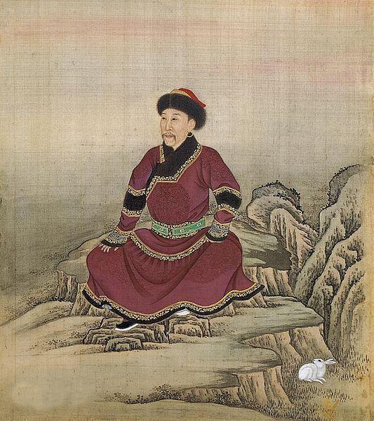 雍正帝蒙古族服裝圖 雍正帝蒙古族服裝圖