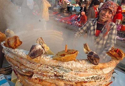 古爾邦節時準備的食品 古爾邦節時準備的食品