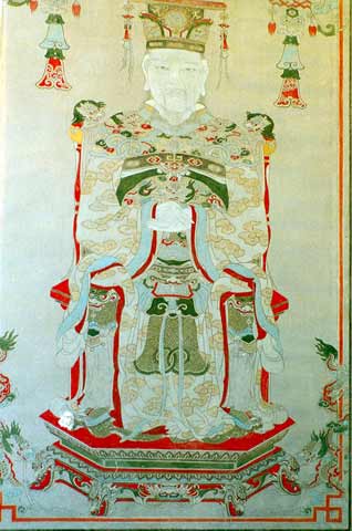 越南歷史博物館裡的黎桓畫像 越南歷史博物館裡的黎桓畫像
