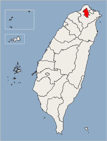 台北市在台灣的地理位置 台北市在台灣的地理位置