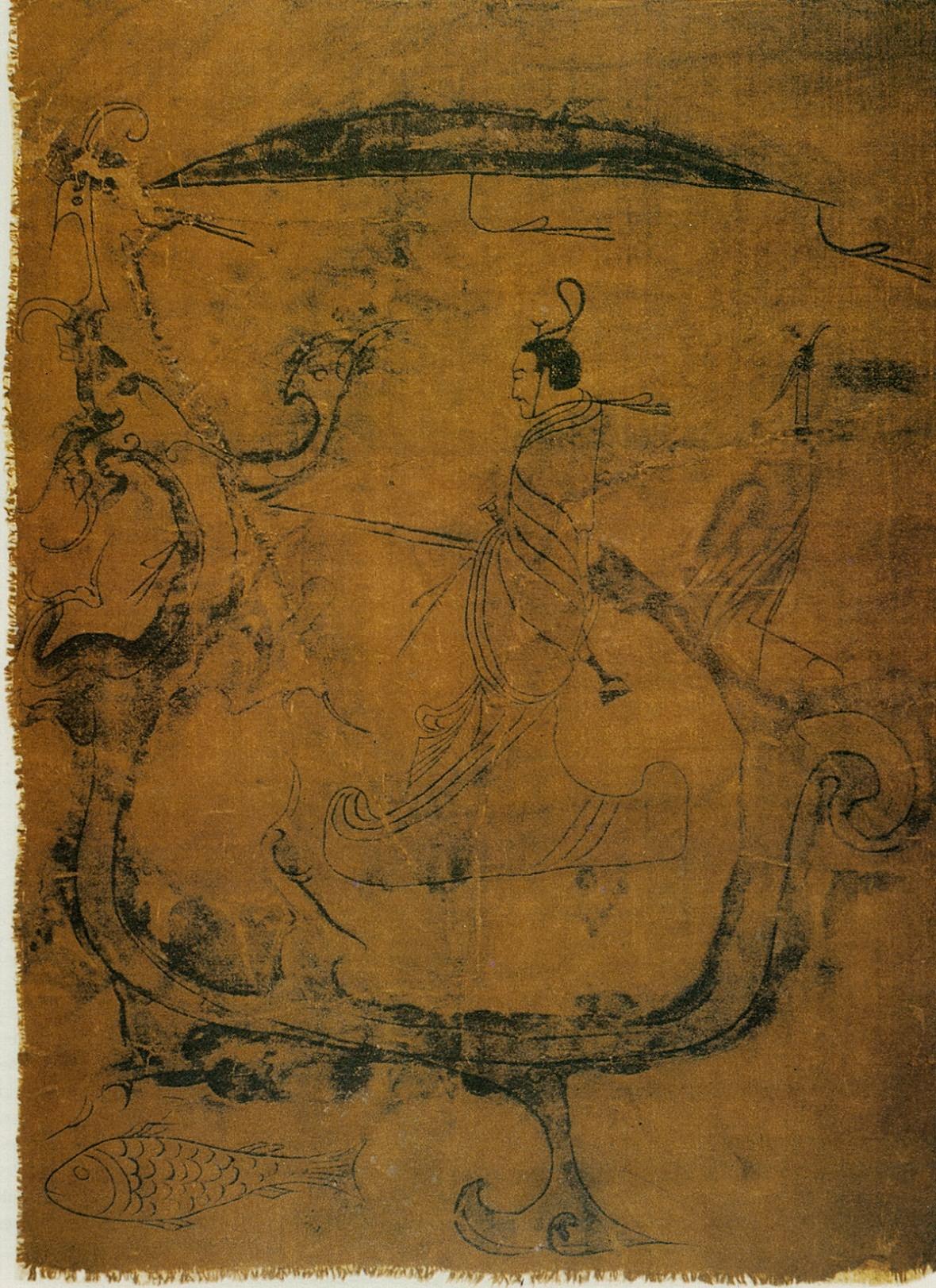 人物御龍圖