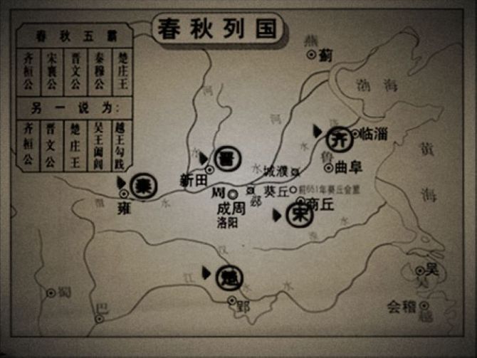 春秋五霸