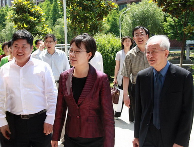 教育部副部長魯昕來校視察 教育部副部長魯昕來校視察