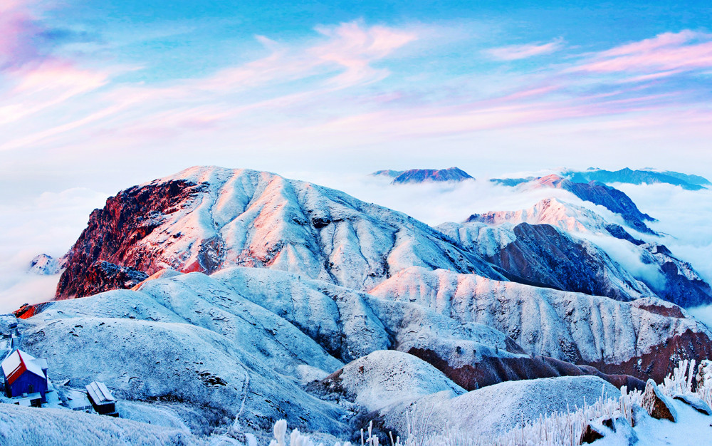 冬季武功山 冬季武功山