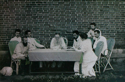 1891年托爾斯泰組織救濟饑荒。 1891年托爾斯泰組織救濟饑荒。