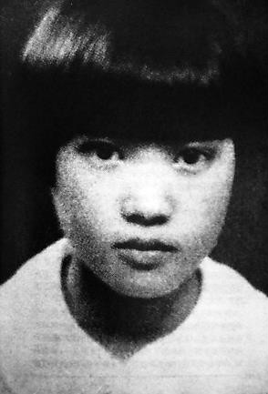 8歲時的秦怡 8歲時的秦怡