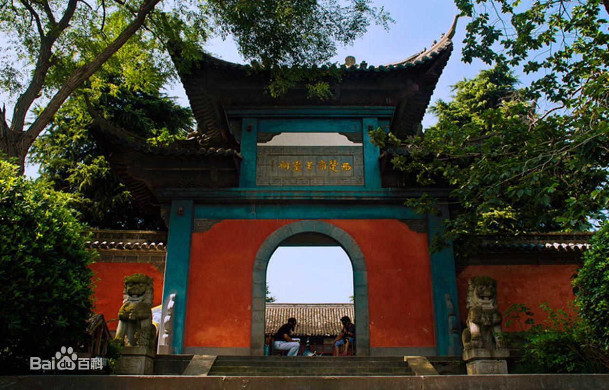安徽和縣烏江旁的霸王祠 安徽和縣烏江旁的霸王祠