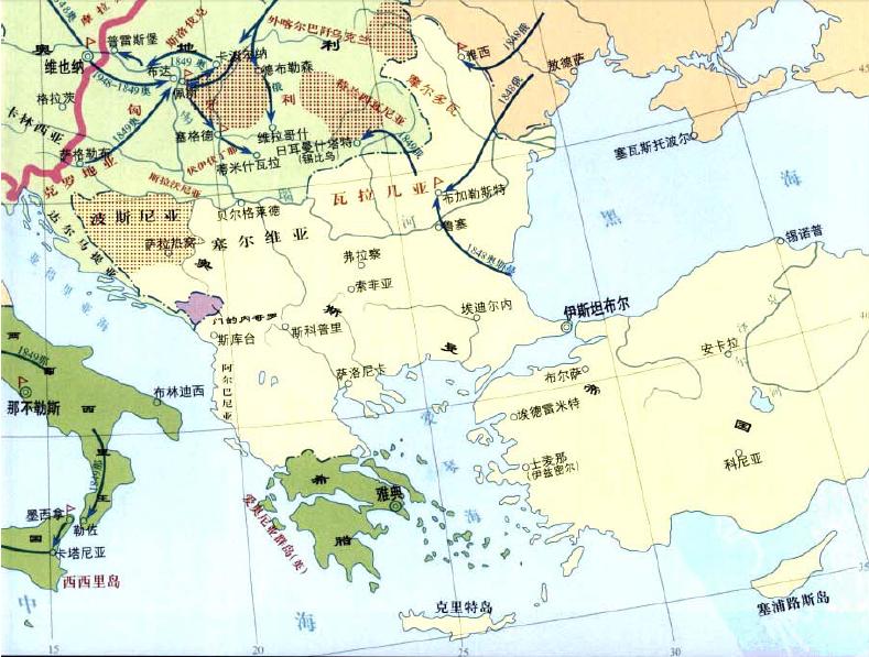 1848年的奧斯曼帝國 1848年的奧斯曼帝國