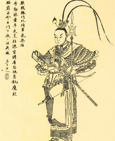 呂布提拔像 呂布提拔像