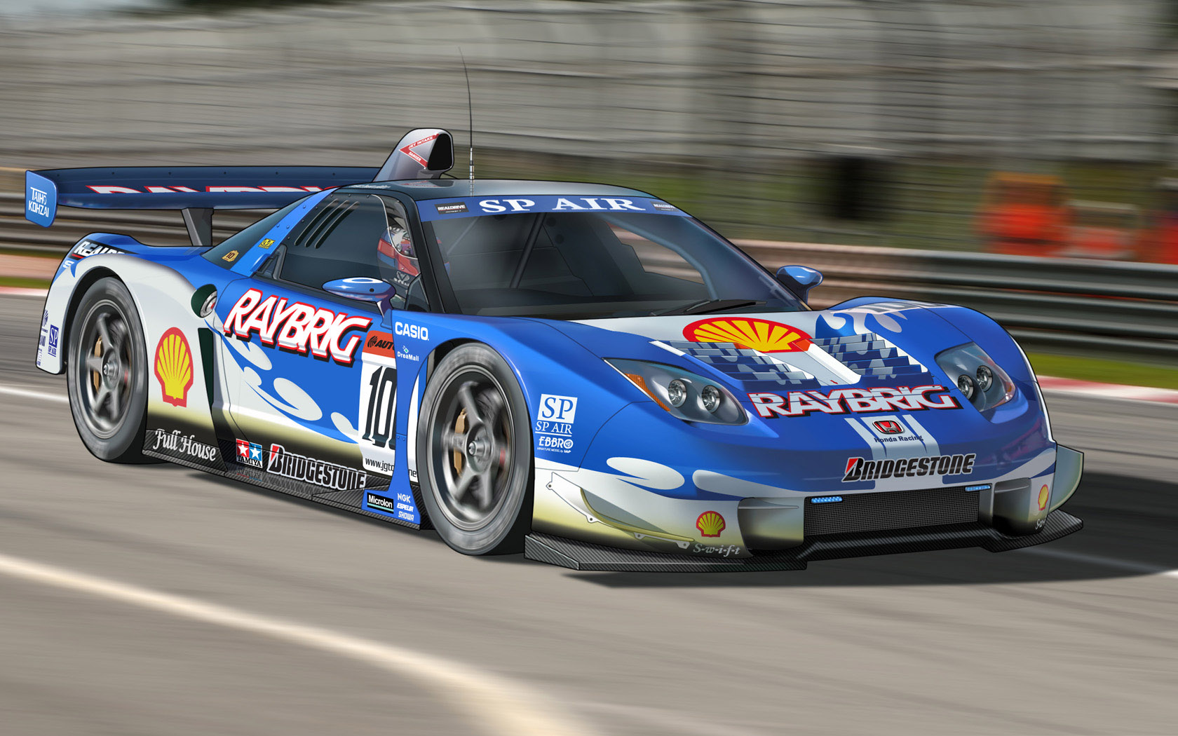 super gt(jgtc)中的nsx super gt(jgtc)中的nsx