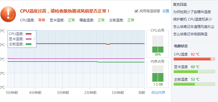 cpu溫度