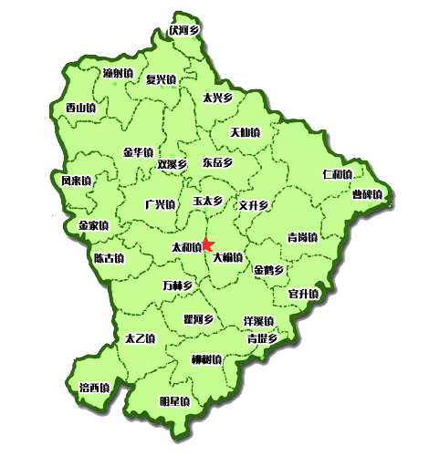 射洪縣行政地圖 射洪縣行政地圖