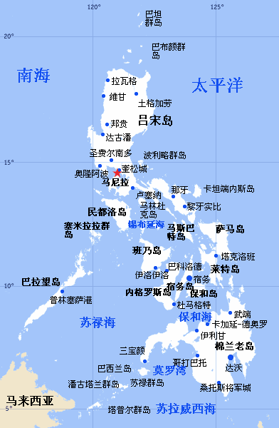 菲律賓地圖 菲律賓地圖