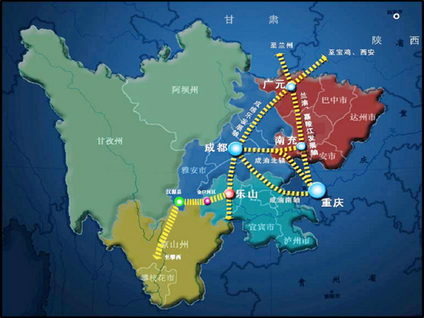 金口河區地理位置示意圖 金口河區地理位置示意圖
