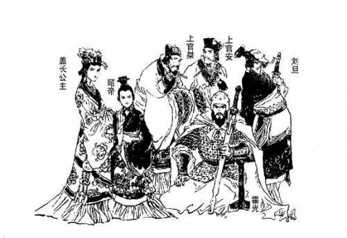上官桀(左3) 上官桀(左3)