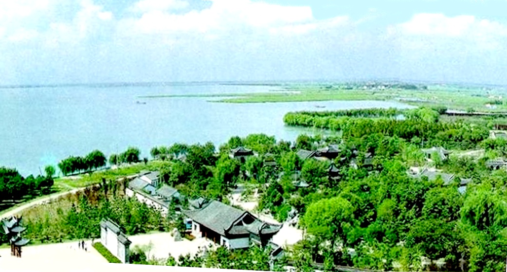 澱山湖南端湖面 澱山湖南端湖面