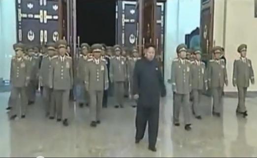 朝鮮電視台播出畫面 朝鮮電視台播出畫面