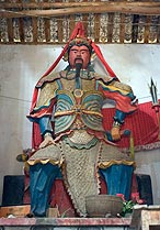 魏延祠魏延塑像 魏延祠魏延塑像