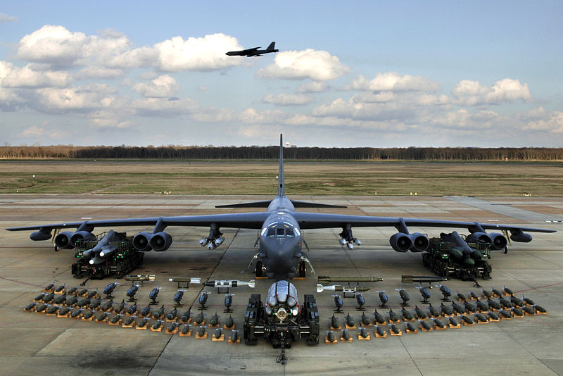 b-52h最終型號一次可以搭載大量武裝 b-52h最終型號一次可以搭載大量武裝