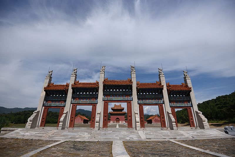 清景陵牌坊 清景陵牌坊