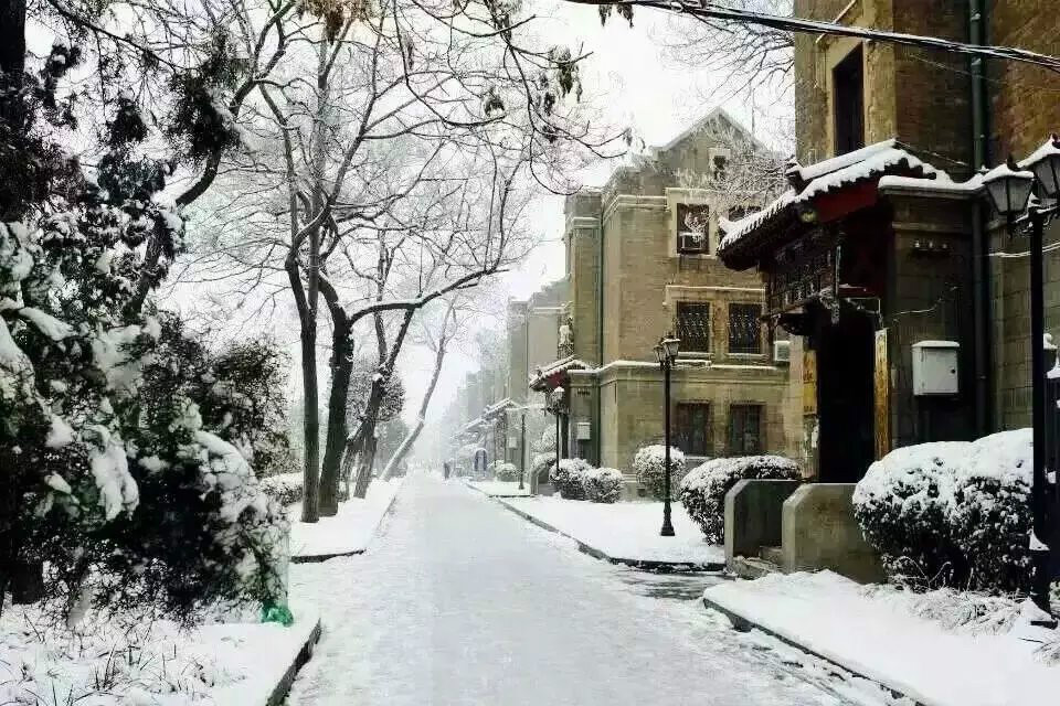 河大雪景 河大雪景