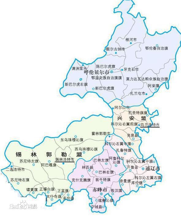 蒙東地區 蒙東地區