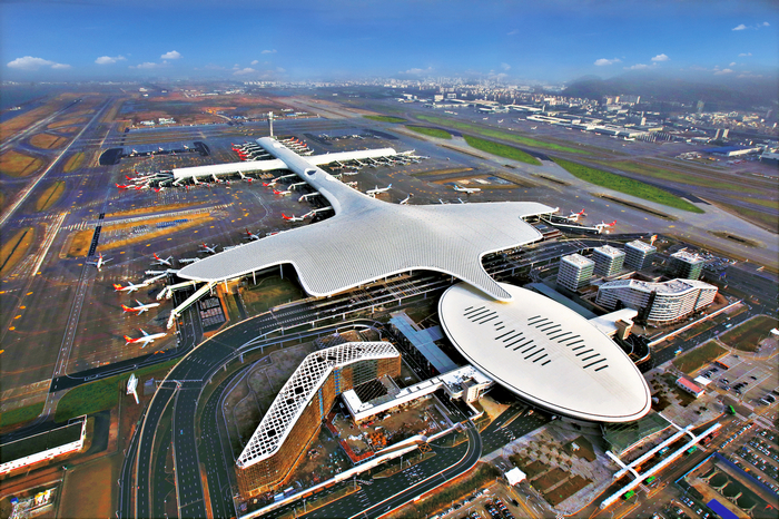 深圳機場俯瞰 深圳機場俯瞰