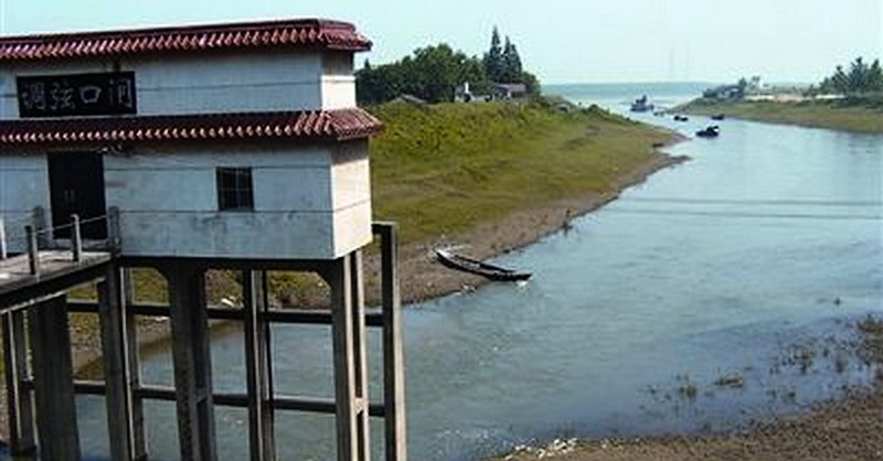 調弦口進水閘 調弦口進水閘