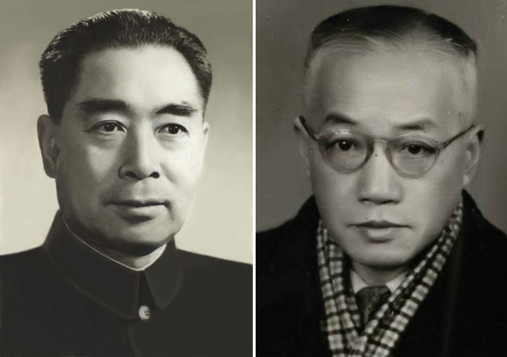 周恩來和厲麟似 周恩來和厲麟似