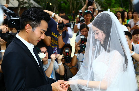 楊冪劉愷威婚禮