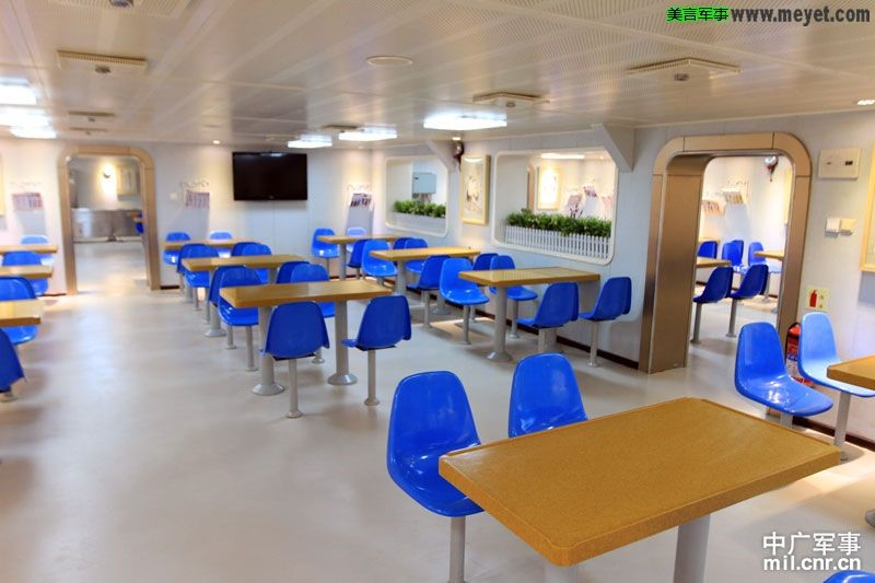 遼寧艦內部食堂 遼寧艦內部食堂