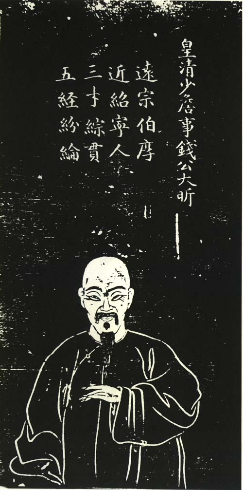 錢大昕蘇州石刻像 錢大昕蘇州石刻像