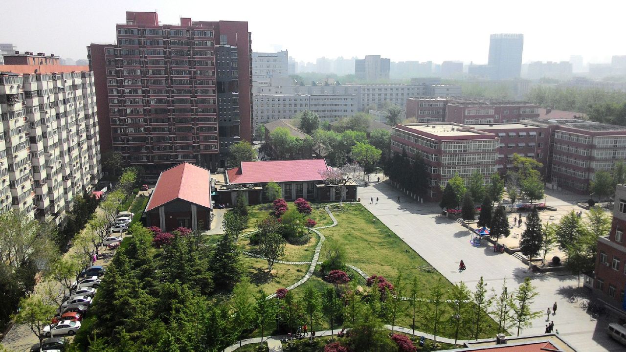 俯瞰地大學生生活區 俯瞰地大學生生活區