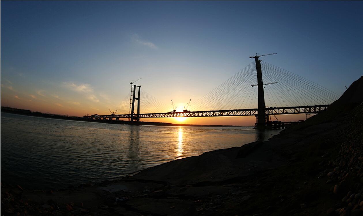 公安縣蒙華鐵路公鐵兩用特大橋 公安縣蒙華鐵路公鐵兩用特大橋